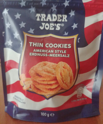 Thin cookies americana Styles schoko