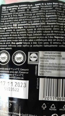 Jamon selva negra
