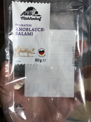 Delikatess Knoblauchsalami