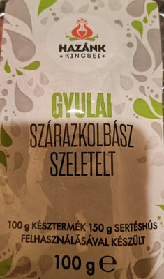 Gyulai szárazkolbász szeletelt
