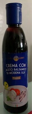 Crema con acetato balsámico di modena