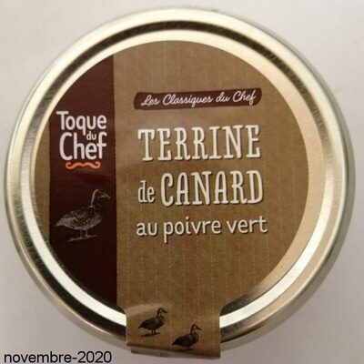 Terrine de Canard au poivre vert