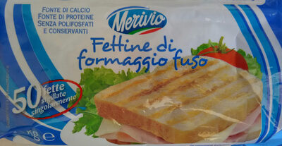 fettine di formaggio fuso