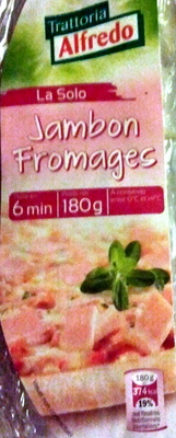 Pizza jambon fromages