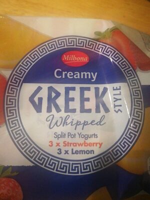 Creamy Greek whipped style