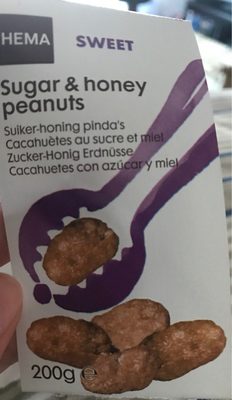 Sugar & honey peanuts