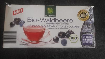 Bio-Waldbeere Infusion bio saveur fruits rouges