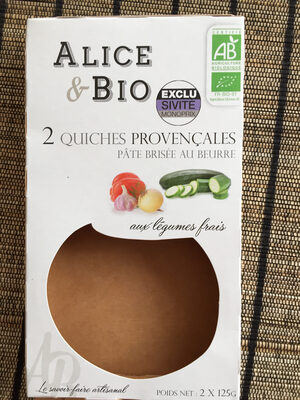 2 quiches provençales