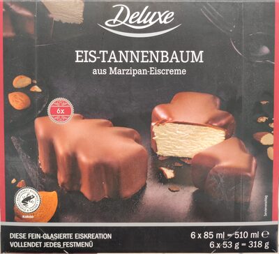 Eis Tannenbaum aus Marzipan-Eiscreme, 6er Karton