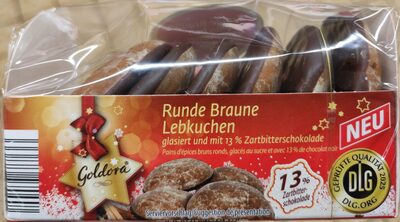 Runde Braune Lebkuchen