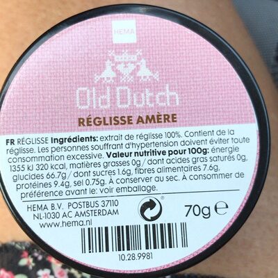 Réglisse amère