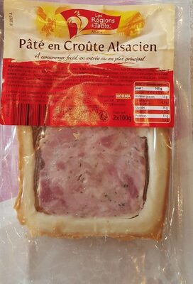 Pâté en croûte alsacien