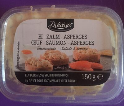 Salade à tartiner - oeuf saumon asperge