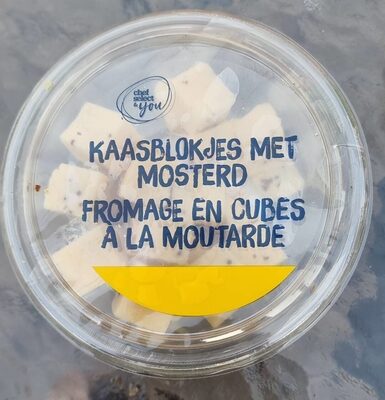 Fromage en cube à la moutarde