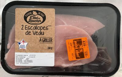 2 Escalopes*** de Veau