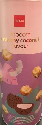 Popcorn crunchy coconut