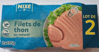 Filet de thon au naturel