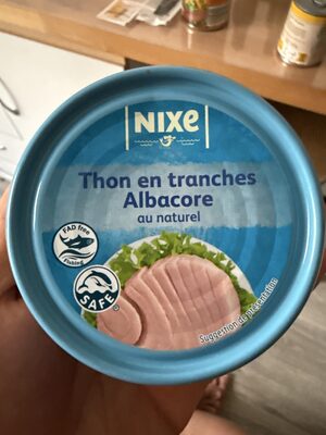 thon en tranches albacore