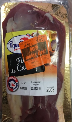 Filet de canard