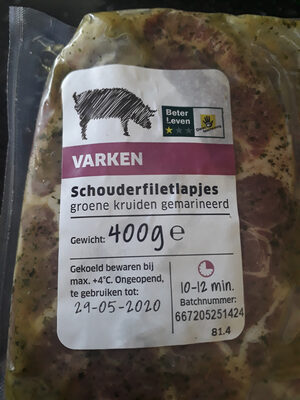 Schouderfiletlapjes