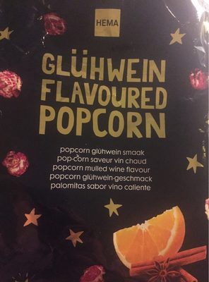 Gluhwein flavoured popcorn