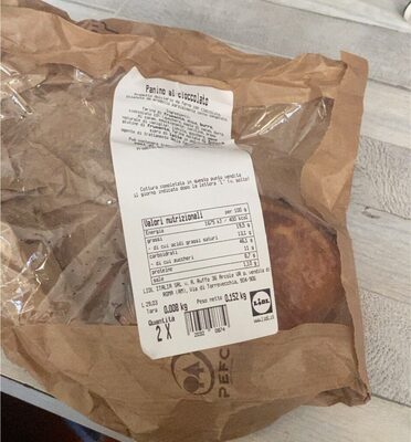 Panino al cioccolato
