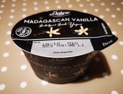 Deluxe Madagascan Vanilla Indulgent Irish Yogurt