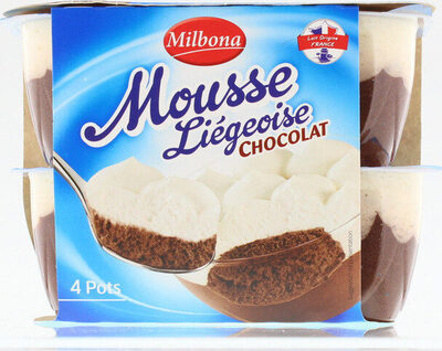 Mousse à la liégeoise chocolat