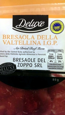 Bresaola della valtellina i.g.p.