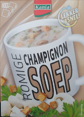 Romige Champignonsoep