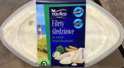 Filety śledziowe w sosie koperkowym