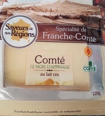 Comté 12 mois d'affinage au lait cru