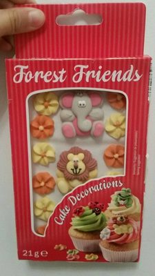 Cake Decorations Wilde Dieren 21 Gram (belbake)