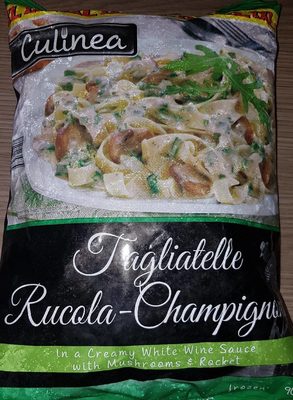 Tagliatelles rucola champignon