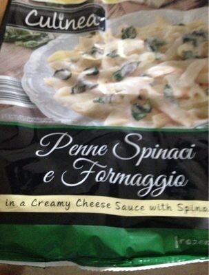 Penne epinard et fromage