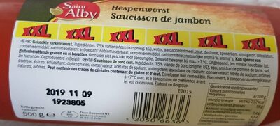 Saucisson de jambon