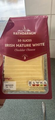 Irish mature white cheddar