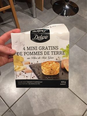 Mini Gratin de Pomme de Terre au Foie Gras