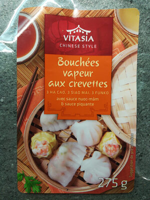 Bouchées vapeur aux crevettes