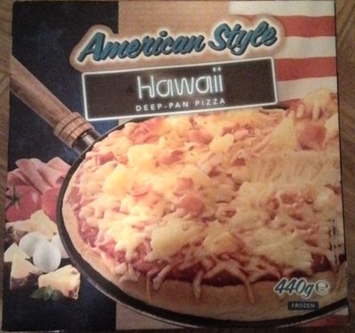 Pizza Hawaii nach amerikanischer Art