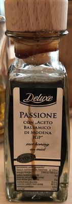 Passione  con aceto balsamico di modena igp met honing