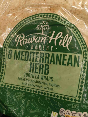 Mediterranean Herb Tortilla wraps