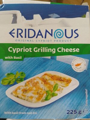 Halloumi mit Basilikum