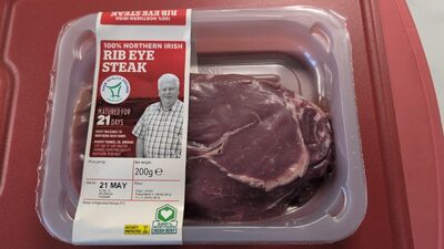 Irské hovězí maso Vysoký roštěnec bez kosti