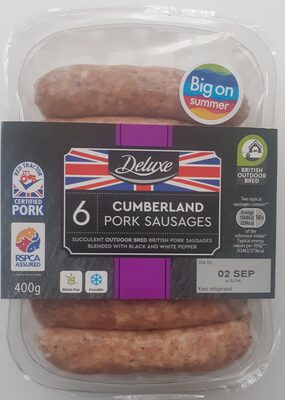 Cumberland pork sausages