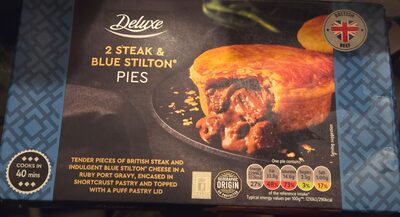 Steak & Stilton Pies