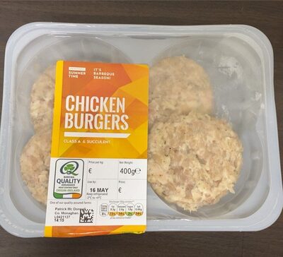 Chicken burgers