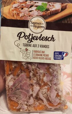 Potjevlesch terrine aux 3 viandes