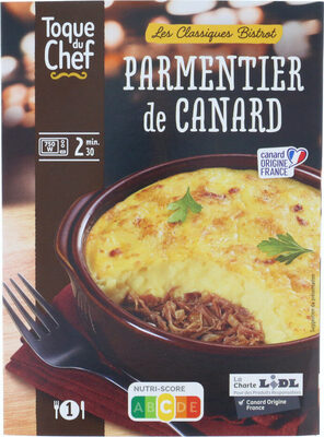 Parmentier de canard