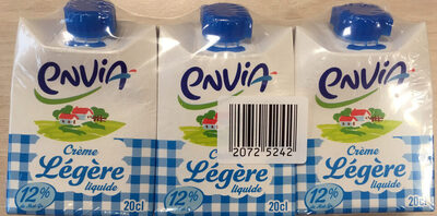 Crème légère liquide 12%